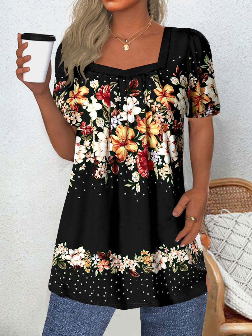 Dominique Fairweather | American Flag Print Top For Women