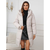 Clémentine Vaucresson | Hooded Mid-Length Puffer Coat For Women