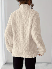Margherita Solvang | Textured Cable-Knit Sweater For Women