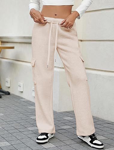 Odile Carrington | Cargo Wide-Leg Jogger Pants For Women