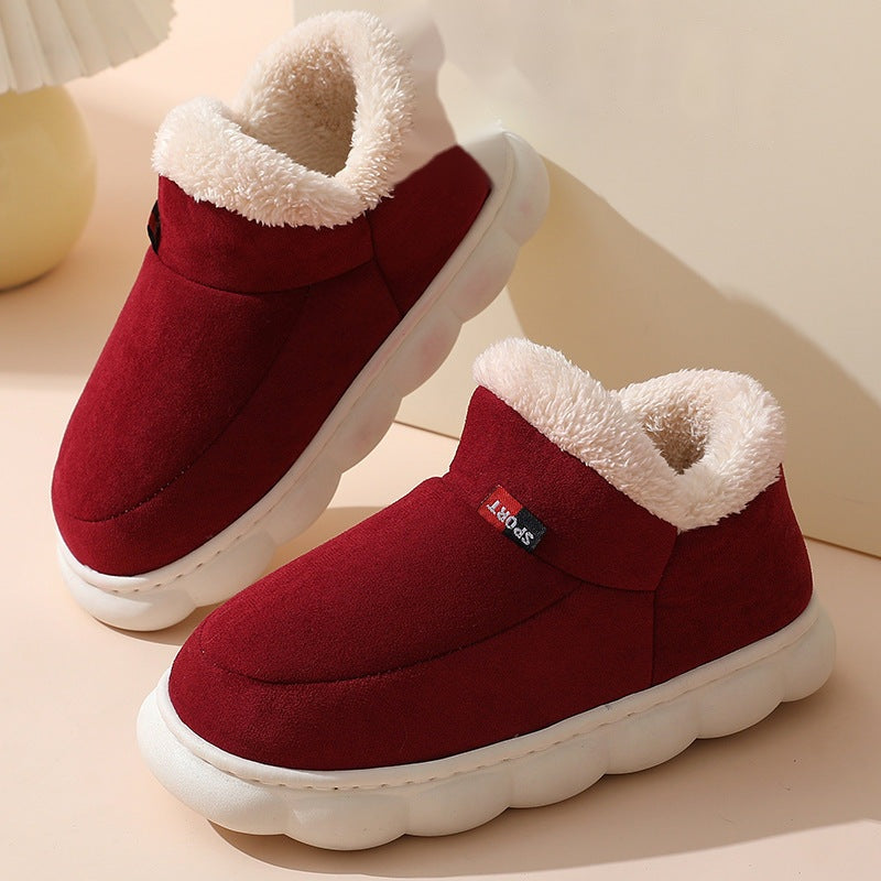 Julien Moretti | Fleece-Lined Winter Slipper Boots For Unisex