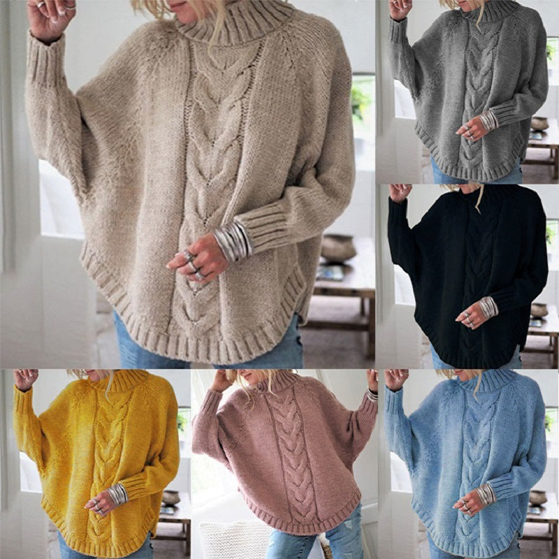 Marisol Duchesne | Cable Knit Turtleneck Sweater For Women