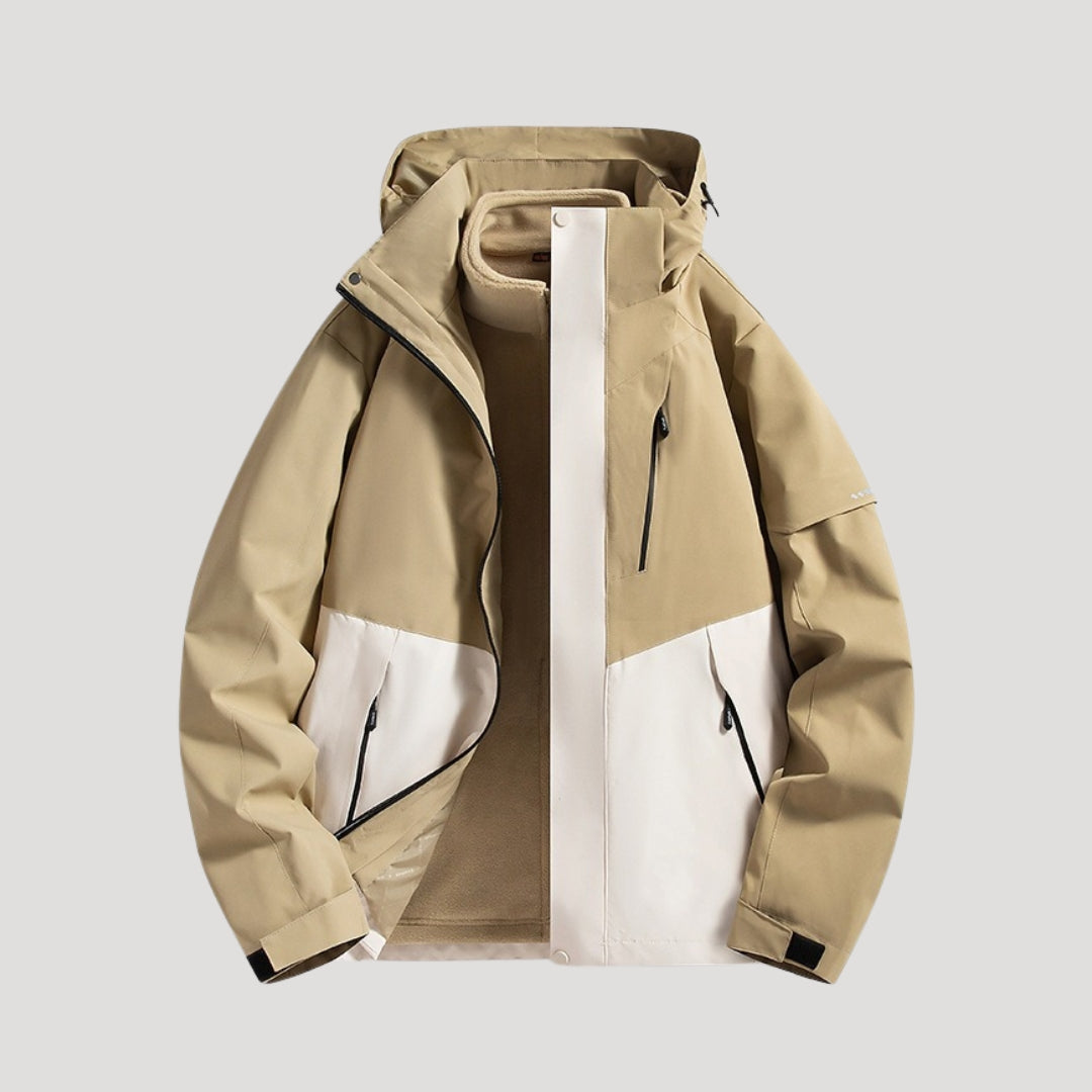 Théo Lindberg | Waterproof Hooded Jacket For Men