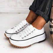 Noelle Casterton | Platform Lace-Up Sneakers For Women