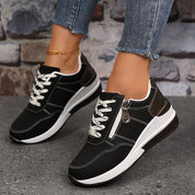 Vivienne Caldecourt | Women's Orthopedic Lace-Up Sneakers