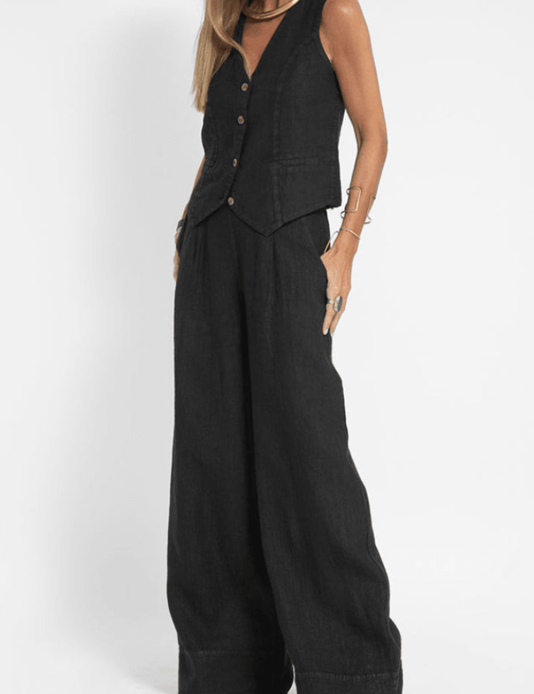 Giovanna Bellini | Linen Tailored Two-Piece Set For Women