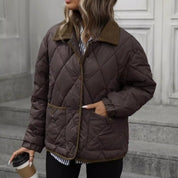 Vivian Kensington | Quilted Puffer Coat For Women