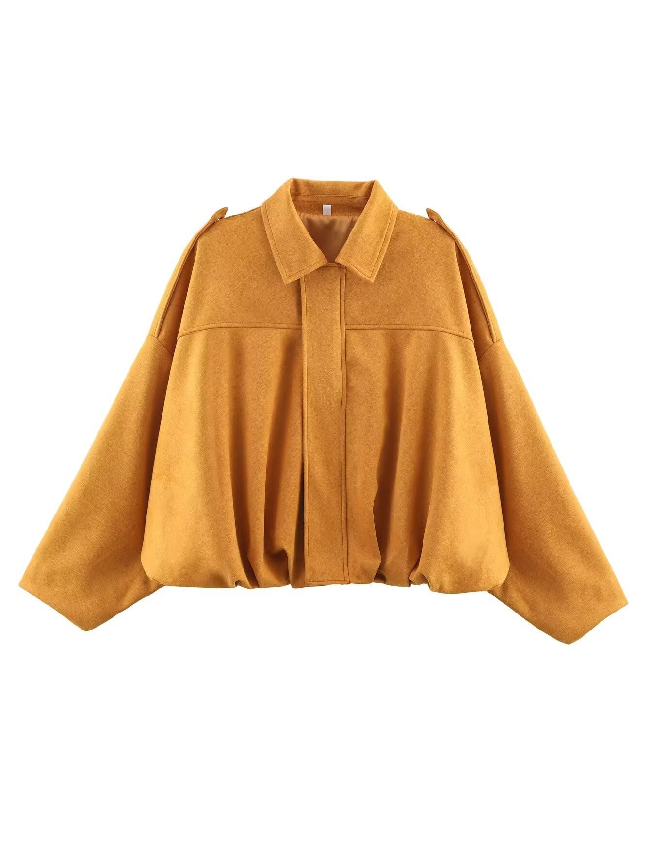 Renata Ashbourne | Faux Suede Pilot Jacket For Women