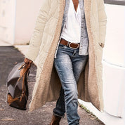 Maxime Beaufort | Reversible Sherpa-Lined Long Coat For Men