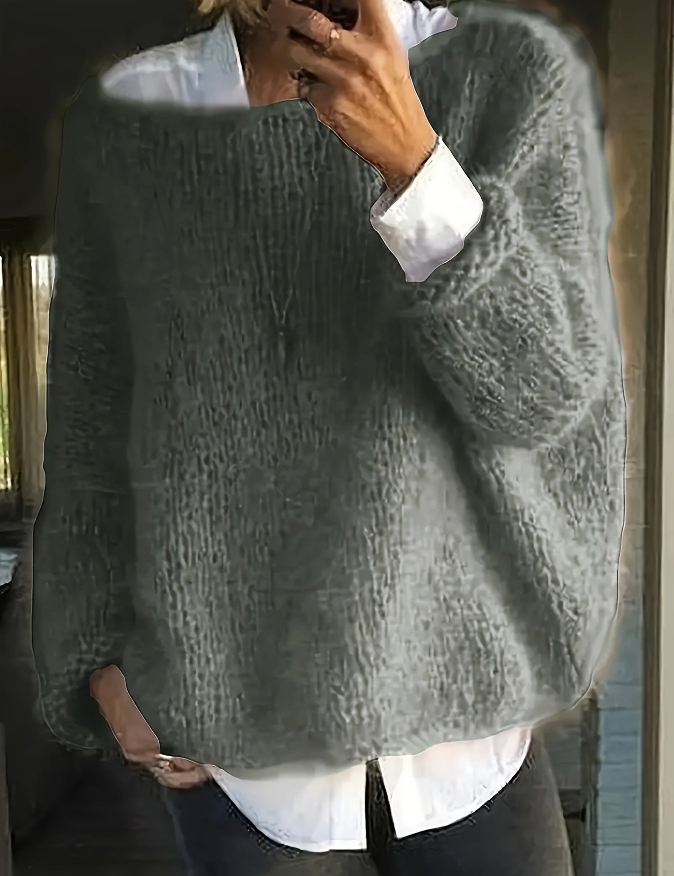 Julien Marceau | Relaxed Crew Neck Sweater For Men