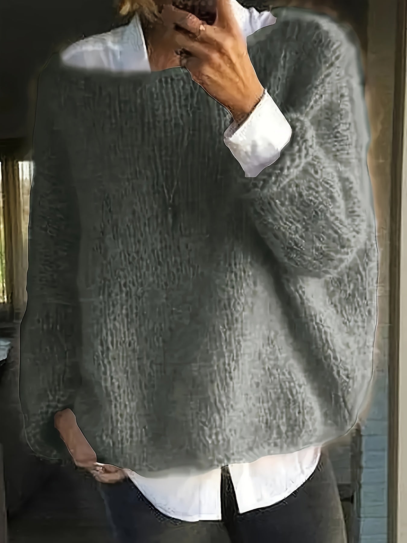 Julien Marceau | Relaxed Crew Neck Sweater For Men