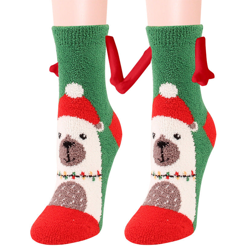 Mateo Fontarelli | Magnetic Santa Slippers Unisex & Couples