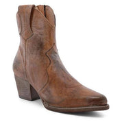 Giselle Chambord | Pointed Toe Cowboy Boots With Side Zip For Women