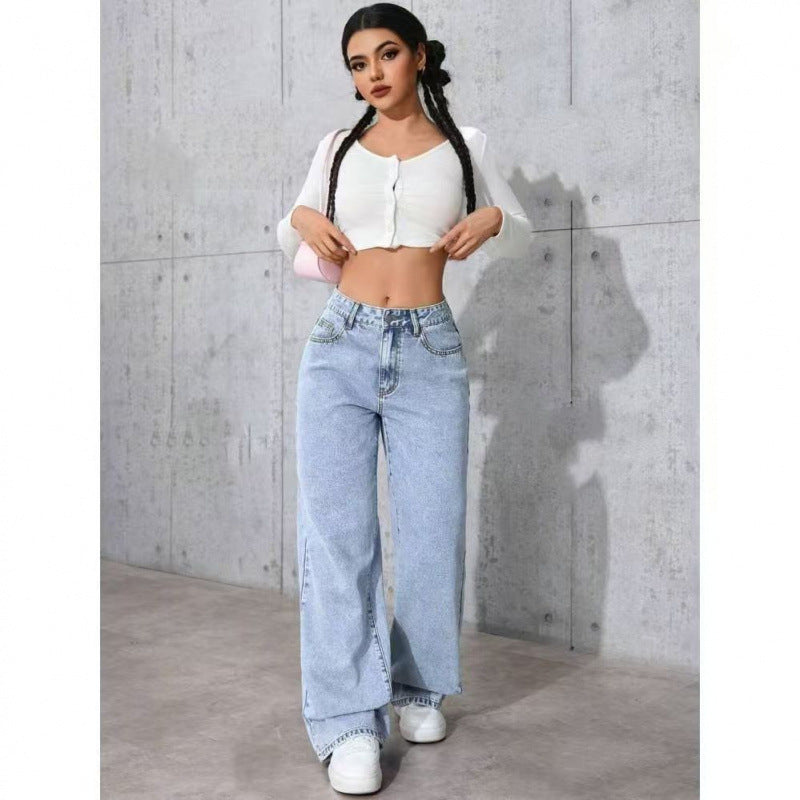 Perrine Valmont | High-Waisted Straight-Leg Jeans For Women