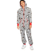 Joy | Black Candy Cane Christmas Pajamas Unisex & Couples