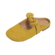 Camille Rousseau | Bow Mary Jane Mule Flats For Women