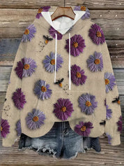 Amerie Sinclair | Blessed Star-Print Hoodie For Women