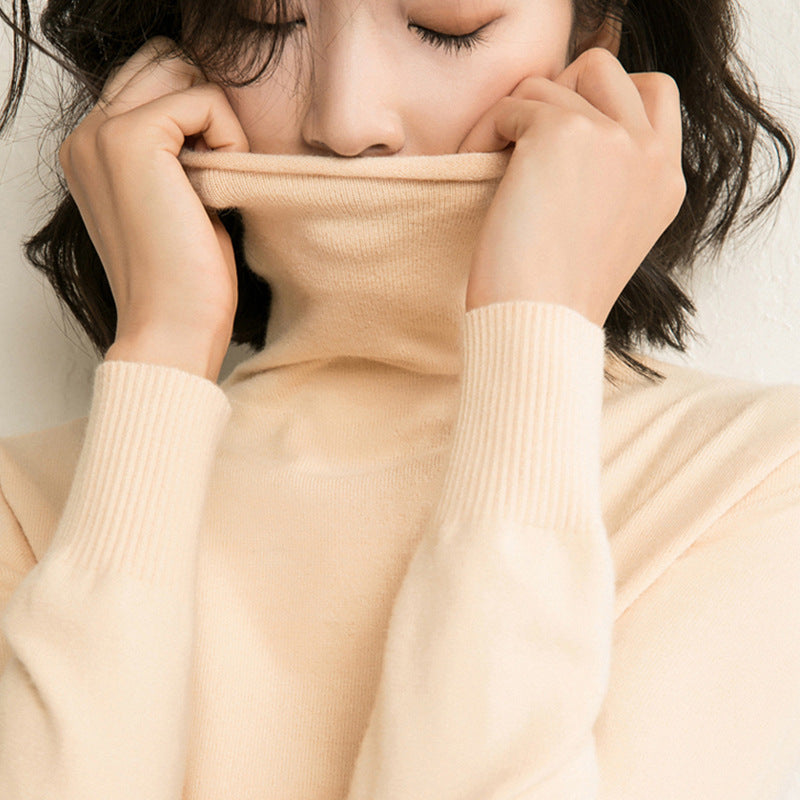 Vera Ashworth | Turtleneck Knit Sweater For Women