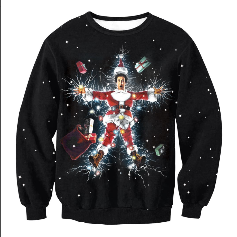 Merry Knit | Multicolor Patchwork Christmas Sweater For Women