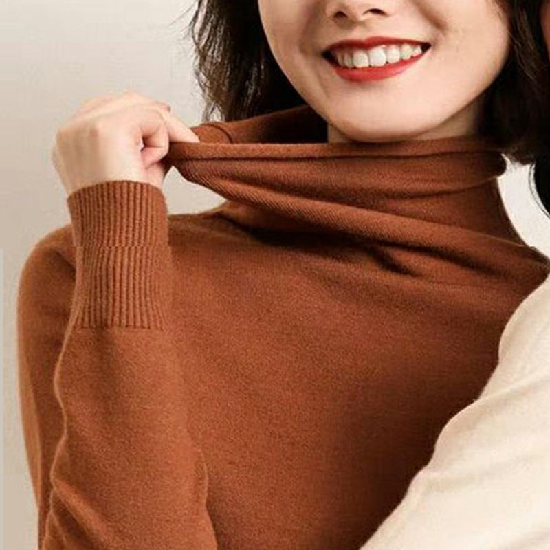 Vera Ashworth | Turtleneck Knit Sweater For Women