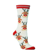 Nathaniel Corsini | Christmas Print Cotton Socks For Men & Women