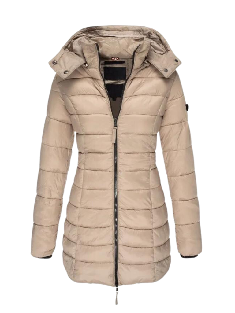 Isabelle Fontaine | Quilted Long Puffer Coat For Women