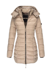 Isabelle Fontaine | Quilted Long Puffer Coat For Women