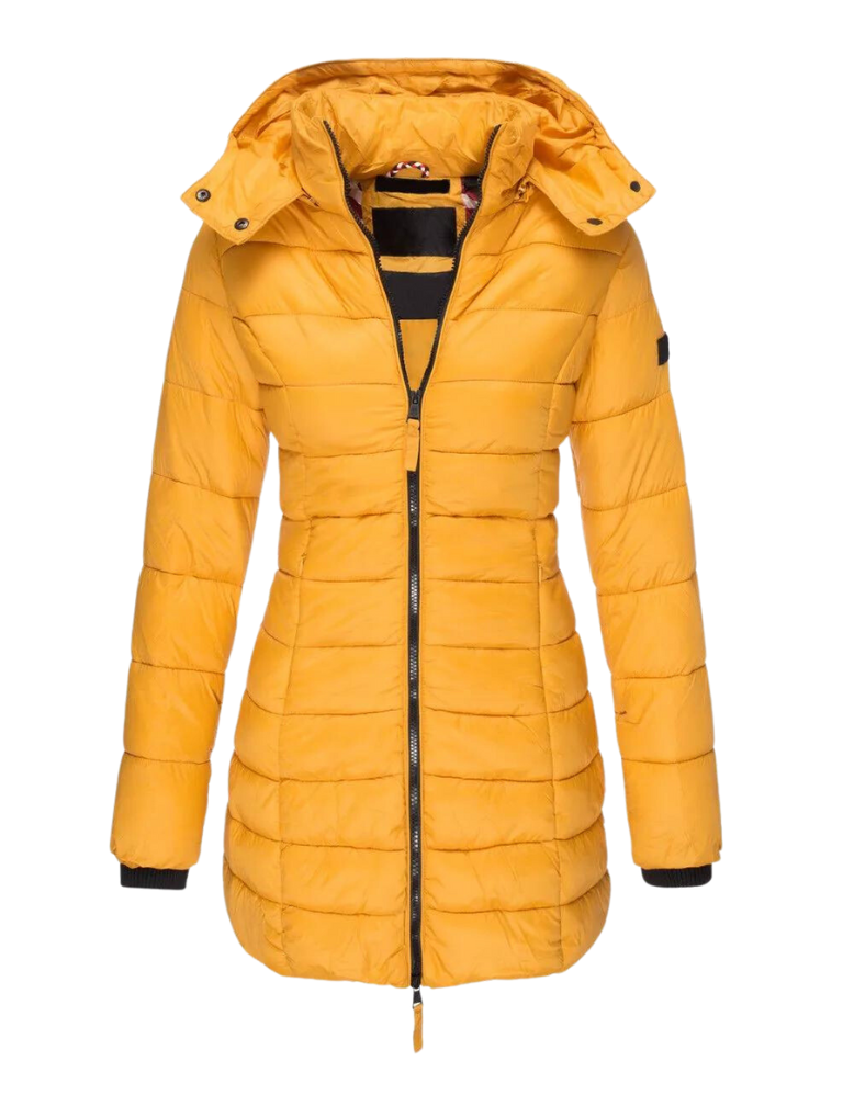 Isabelle Fontaine | Quilted Long Puffer Coat For Women