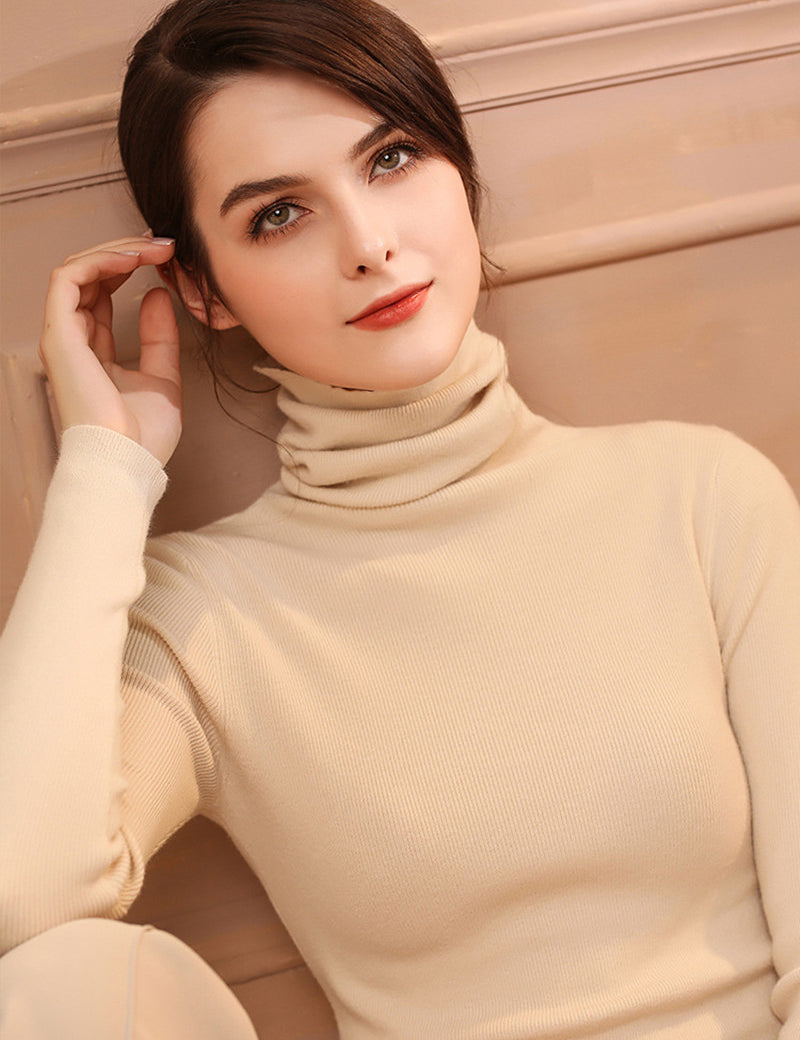 Ludovica Ashcombe | High Neck Cashmere Sweater For Women