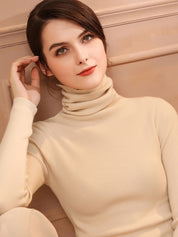 Ludovica Ashcombe | High Neck Cashmere Sweater For Women