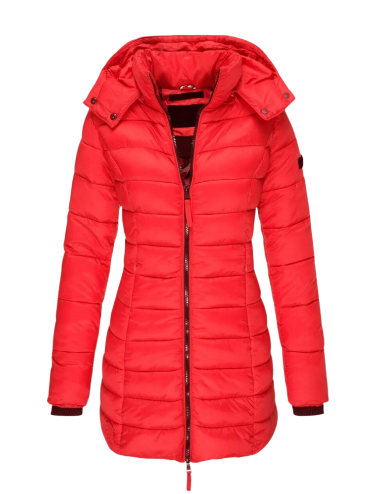Isabelle Fontaine | Quilted Long Puffer Coat For Women