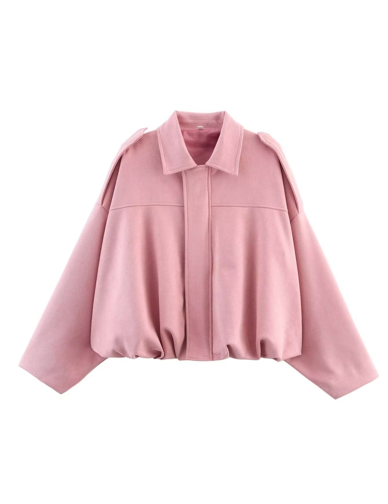 Renata Ashbourne | Faux Suede Pilot Jacket For Women
