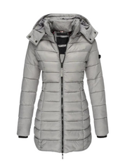 Isabelle Fontaine | Quilted Long Puffer Coat For Women