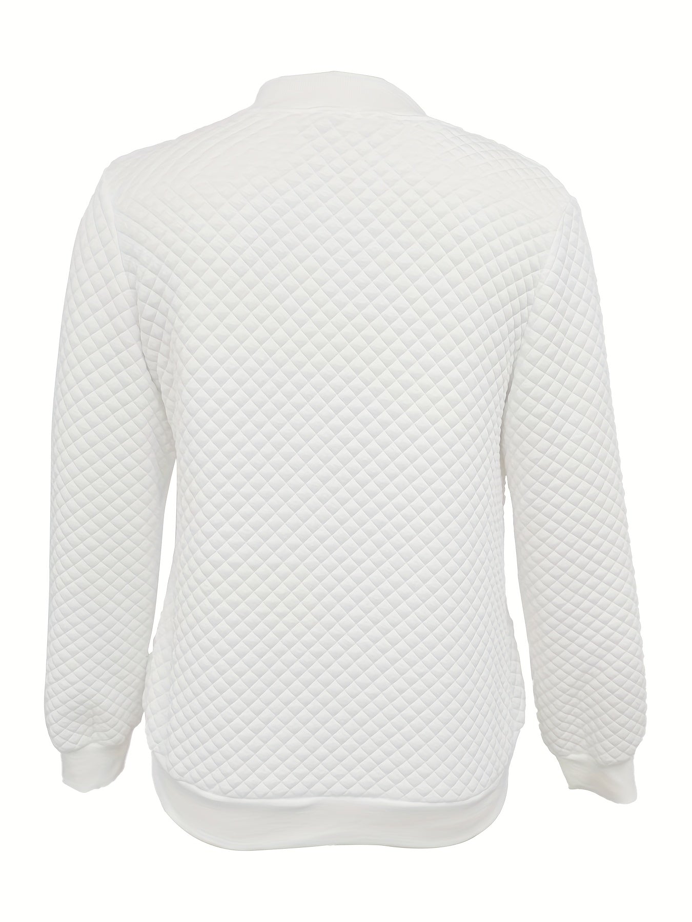 Isolde Ferreira | Quilted-Texture Baseball Jacket For Women