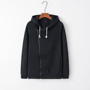 Marielle Fontenot | Diagonal Zip Hoodie For Women