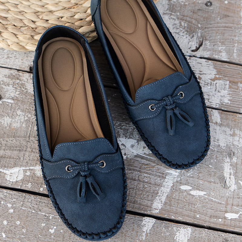 Brenna Caldwell | Tassel Loafer Flat For Women