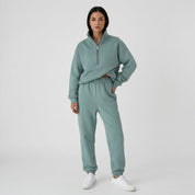 Odette Vasseur | Luxe Zip Lounge Set For Women