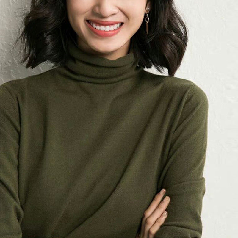 Vera Ashworth | Turtleneck Knit Sweater For Women