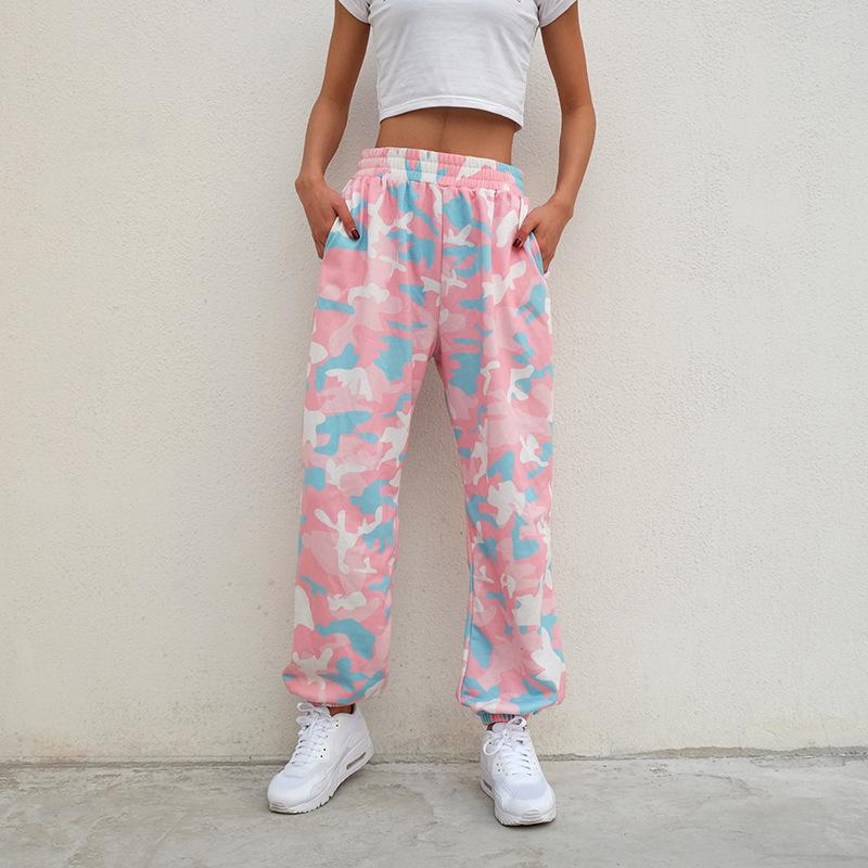 Sabine Duquesne | Camouflage Print Jogger Sweatpants For Women