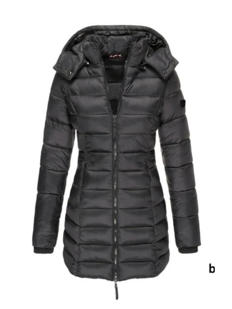 Isabelle Fontaine | Quilted Long Puffer Coat For Women
