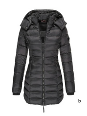 Isabelle Fontaine | Quilted Long Puffer Coat For Women