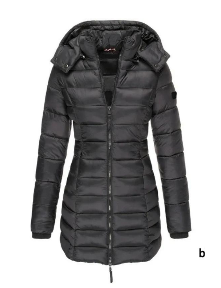 Isabelle Fontaine | Quilted Long Puffer Coat For Women