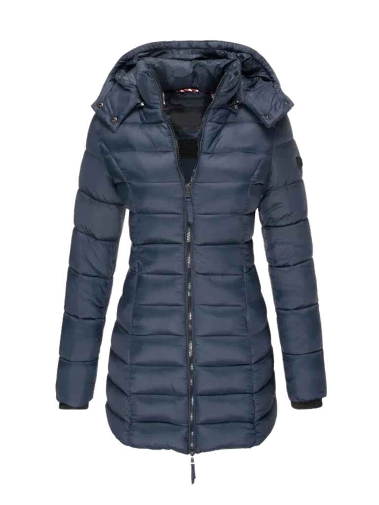 Isabelle Fontaine | Quilted Long Puffer Coat For Women