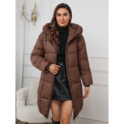 Clémentine Vaucresson | Hooded Mid-Length Puffer Coat For Women