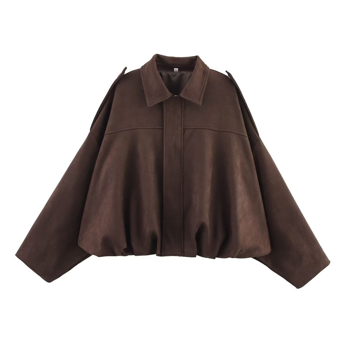 Renata Ashbourne | Faux Suede Pilot Jacket For Women
