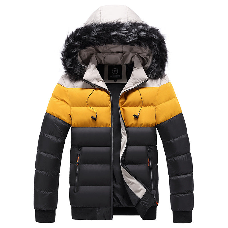 Bennett Calloway | Color Block Puffer Jacket For Men