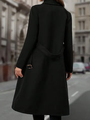 Amandine Cresswell | Double-Breasted Wool Coat For Women
