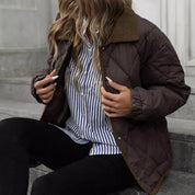 Vivian Kensington | Quilted Puffer Coat For Women