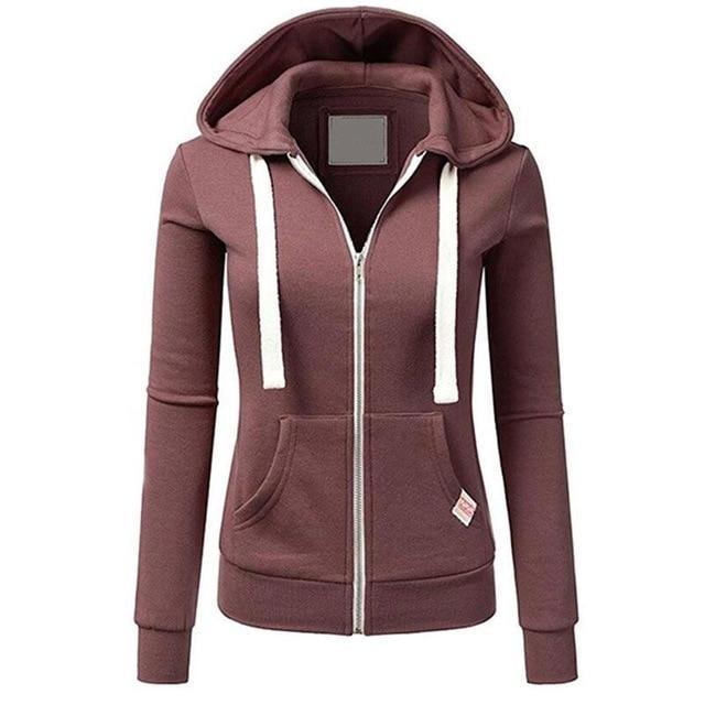 Jaycee Langhurst | Classic Zip Up Hoodie For Women