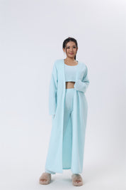 Brianna Vossmore | Fluffy 3-Piece Lounge Set For Women